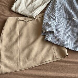 Tan Classy H&M Mini Skirt